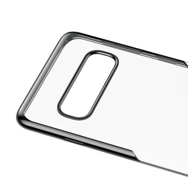 Baseus ® Shining Chrome Plated Back Cover For Galaxy S10 Plus