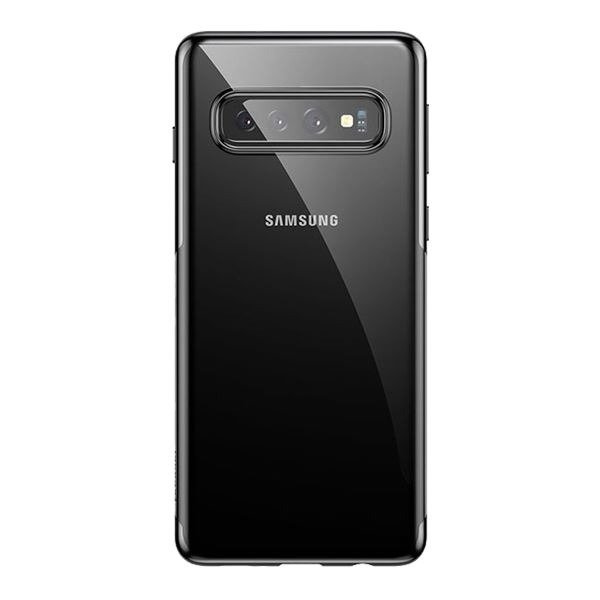 Baseus ® Shining Chrome Plated Back Cover For Galaxy S10 Plus