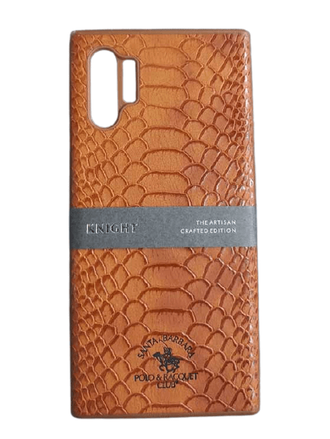 Luxury Knight Series Leather Back Cover For Samsung Note 10