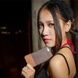 Kajsa ® Vintage Collection Leather Back Cover For Apple iPhone 6 / 6s