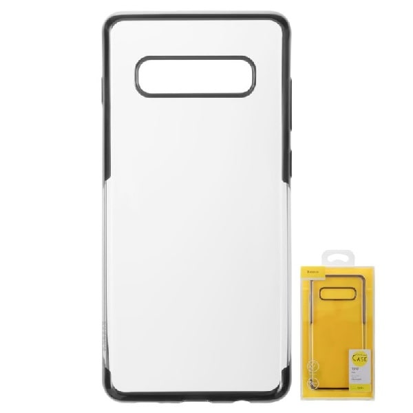 Baseus ® Shining Chrome Plated Back Cover For Galaxy S10 Plus