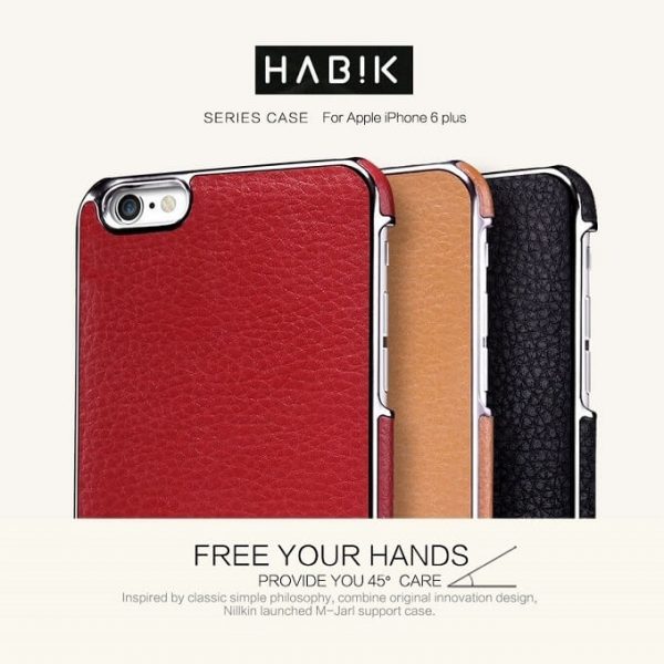 Nillkin ® Inbuilt Click Metal Stand Back Cover For Apple 6 / 6s / 6 Plus / 6s Plus