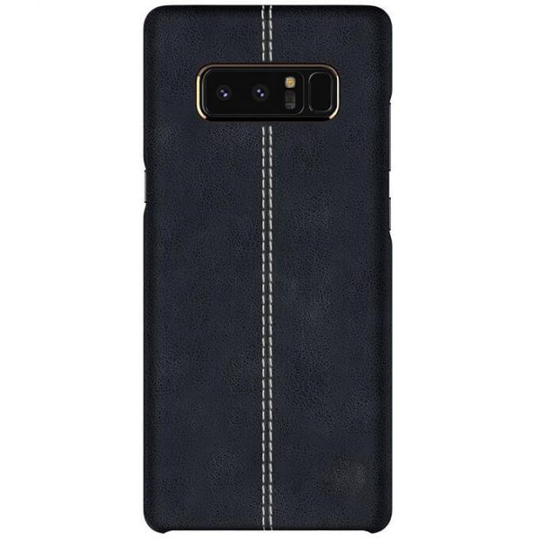 Vorson ® Lexja Series Double Stitch Leather Back Cover For iPhone / Samsung