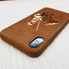 Luxury Jockey Series Leather Back Cover For Apple iPhone Luxury Jockey Series Leather Back Cover For Apple iPhone