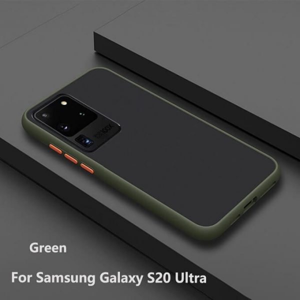 Luxury Transparent Silicone Back Cover For Samsung Galaxy S20 Ultra