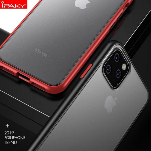 iPaky Transparent Silicone Back Cover For Apple iPhone