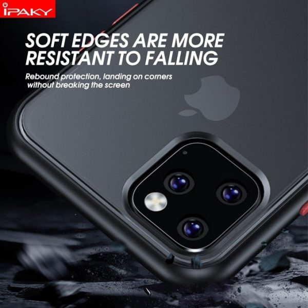 iPaky Transparent Silicone Back Cover For Apple iPhone