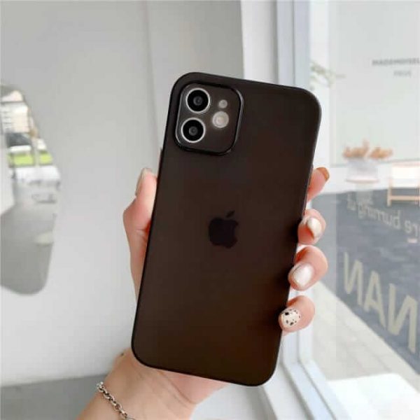 Ultra Thin Soft Paper Soft Matte Case For iPhone 13 Series