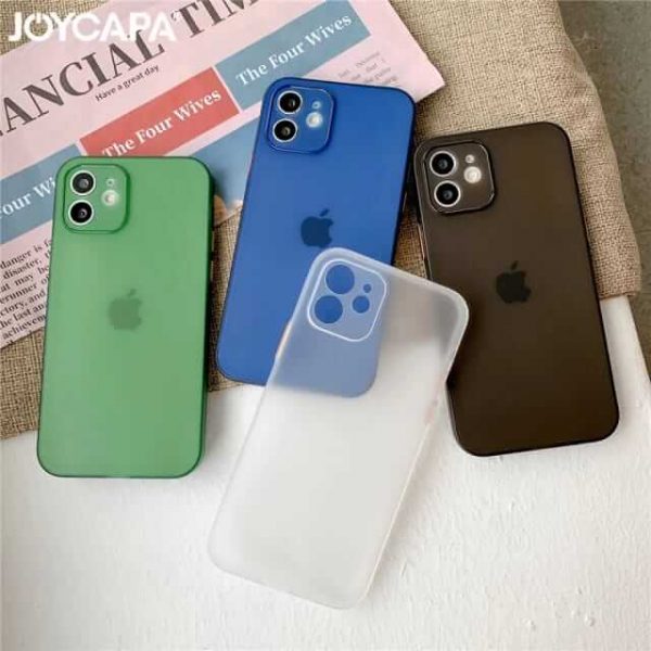 Ultra Thin Soft Paper Soft Matte Case For iPhone 13 Series