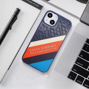 Santa Barbara ® Colored Striped Cover For iPhone Series