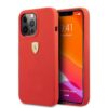 Ferrari Microfiber Silicone Mobile Cover For iPhone 13 Series-4 Ferrari Microfiber Silicone Mobile Cover For iPhone 13 Series-4