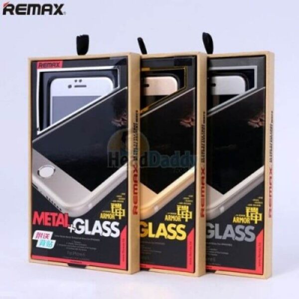 Remax Tailor Made Metal Tempered Glass For iPhone 6 Plus / 6s Plus