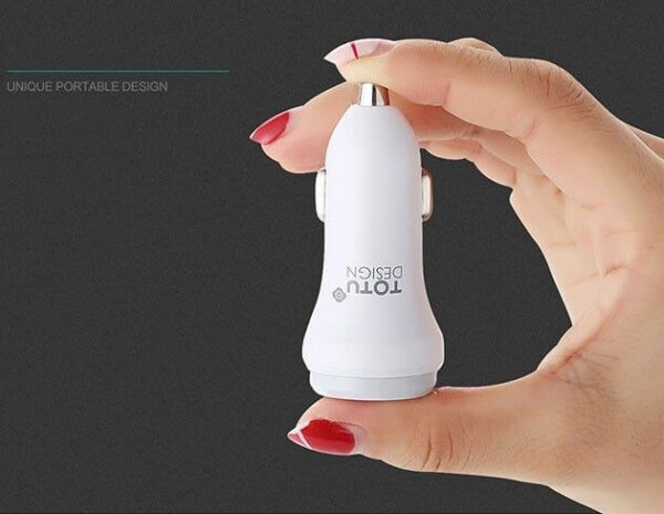 Totu ® Dual USB Car Charger For Fast Charging 2 Port Travel Adapter